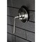 Kingston Brass KS3038ZL Three-Way Diverter Valve W/ Sgl-Handle & Round Plate, Nickel KS3038ZL - alternate 3
